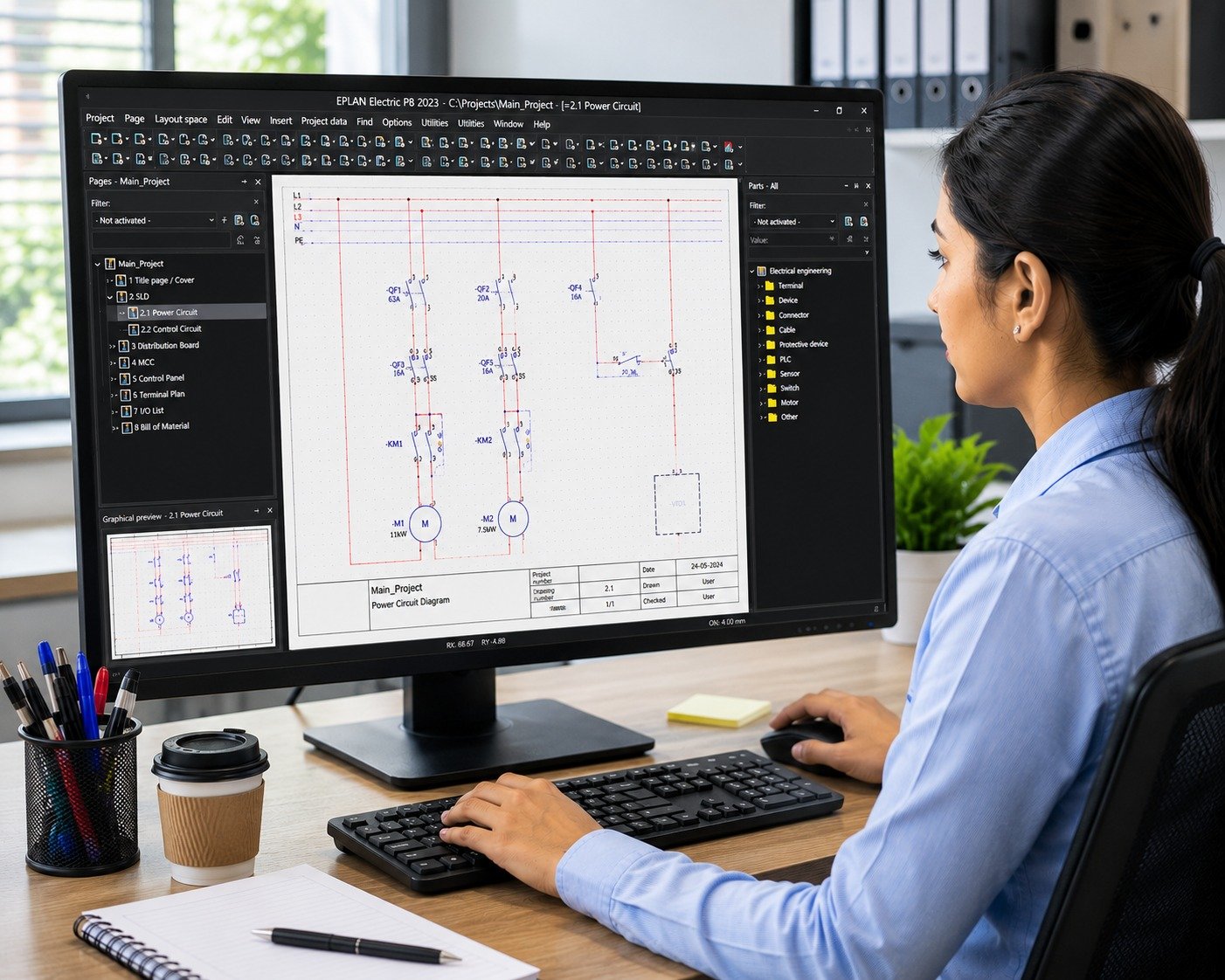 EPLAN Electric P8 – 2D Electrical Design Course